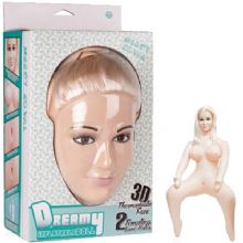 Mercy Koval Sex Doll 3D Yz Sarisin Uzun Sali Makyajli Titresimli 2 Islevli Bakire Sisme Kadin C-N2011