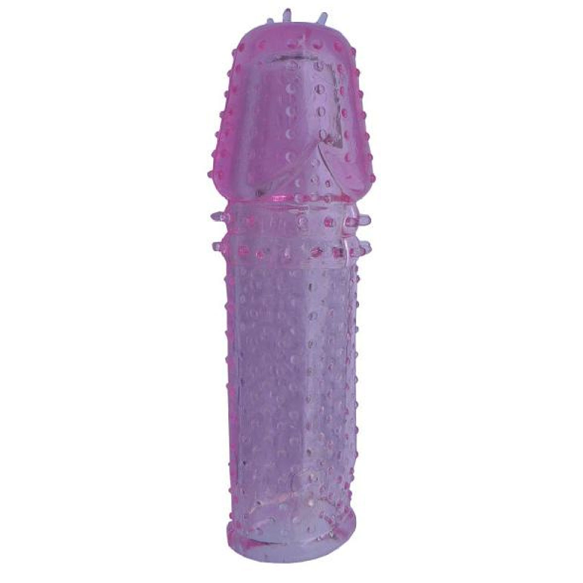Extension Sper Uyaricili Tirtikli Gvdeli Penis Kilifi AL-6S-12337