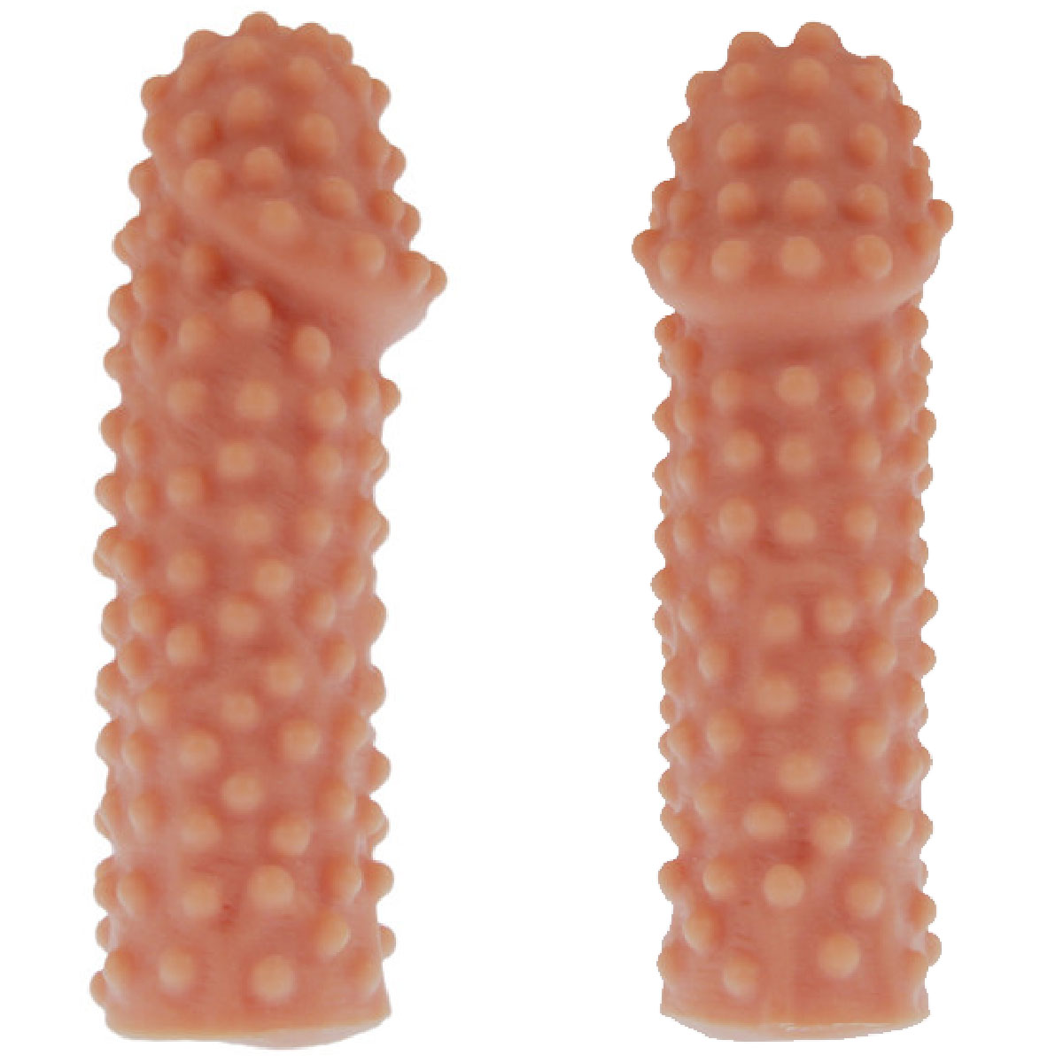 Cock Sleeve Esmer Tenli Zevklendirici Bocuk Gvdeli Reaslitik Et Dokusunda Penis Kilifi AL-ES-010