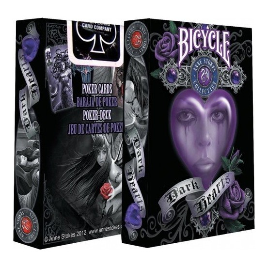 Bicycle Anne Stokes Dark Hearts Oyun Karti Destesi