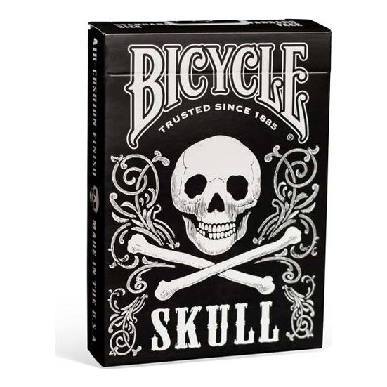 Bicycle Skull Oyun Karti Destesi