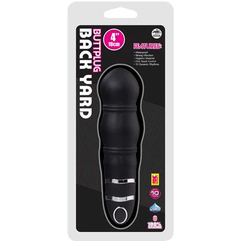 Led Isikli Su Geirmez Titresimli 10 cm Anal Vibratr C-1183S