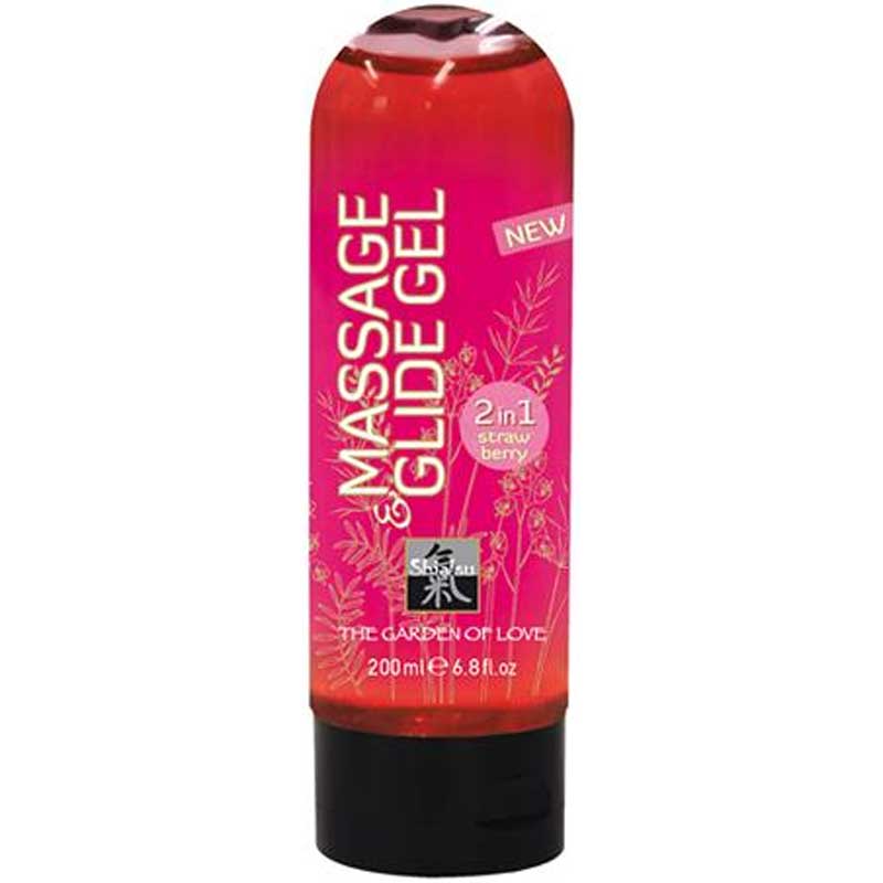 Shiatsu Massage Glide Gel 2 in 1 ilek Aromal Hem Lubrikant Hem Masaj Jeli C-1256