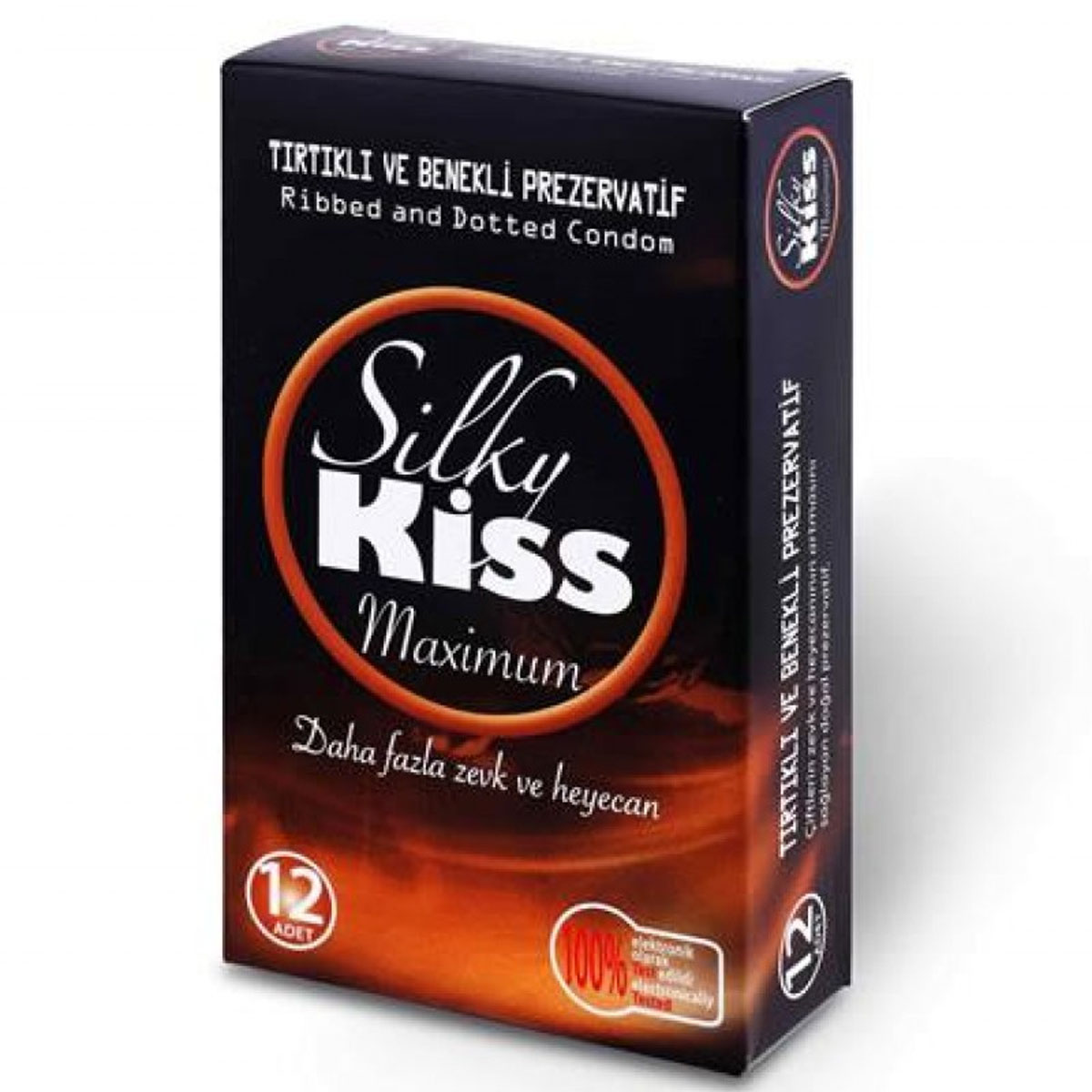 Silky Kiss Tırtıklı ve Benekli Prezervatif C-1573