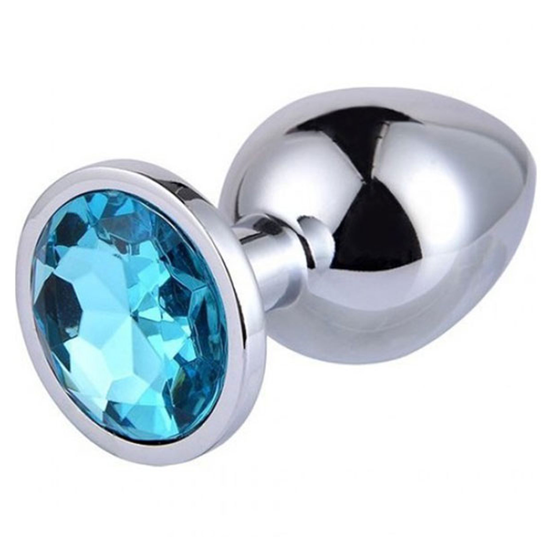 Tasli elik Anal Plug 7 cm Boy x 2.7 cm ap - Kk Boy Mavi | C-4401001