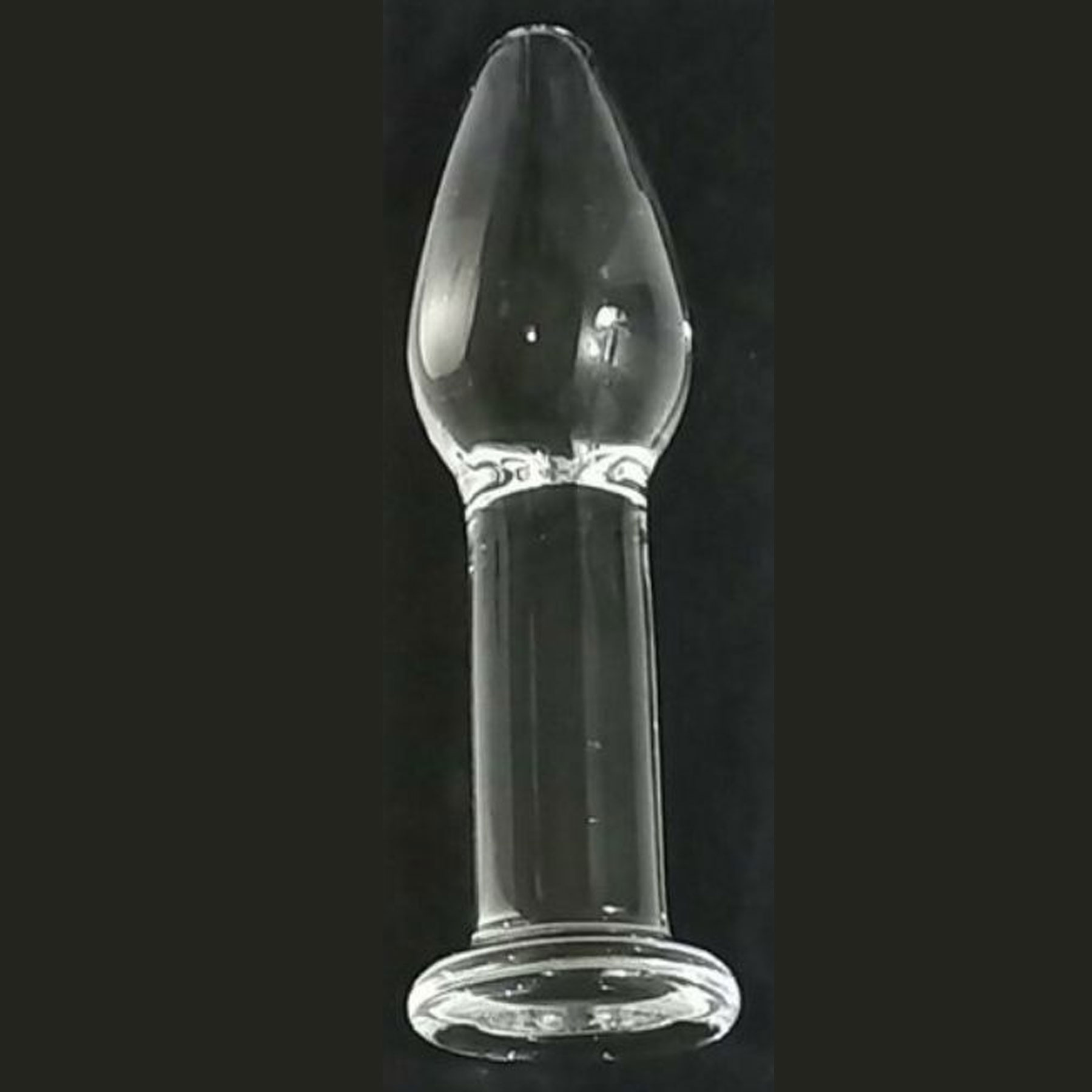 Kirilmaz Cam Anal Plug 12 cm Boy x 3 cm ap C-7525