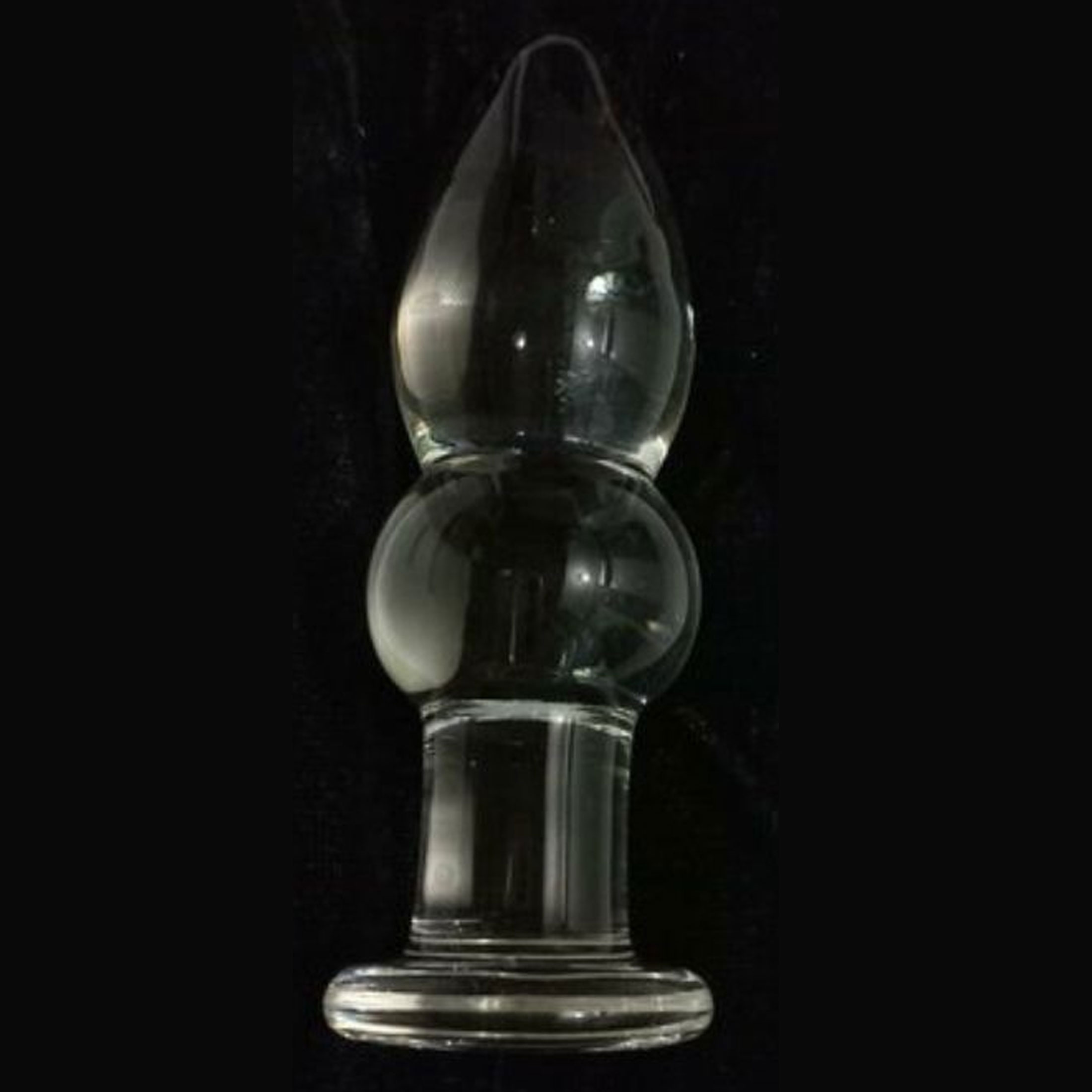 ift Bogumlu Cam Anal Plug Model 11 cm Boy x 3 cm ap C-7529