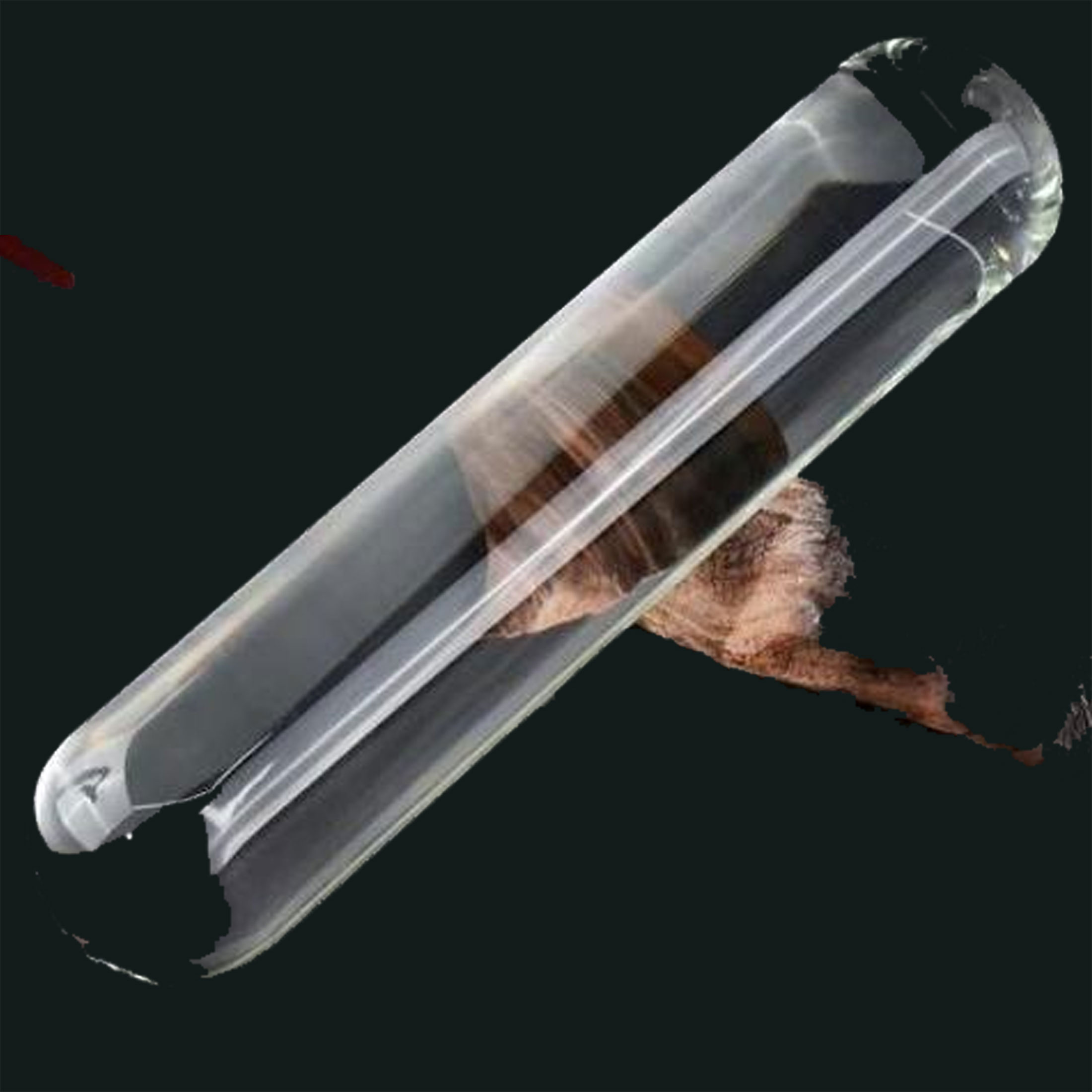 Kirilmaz Camdan Kalin Dildo 23 cm Boy x 3.5 cm ap C-7538