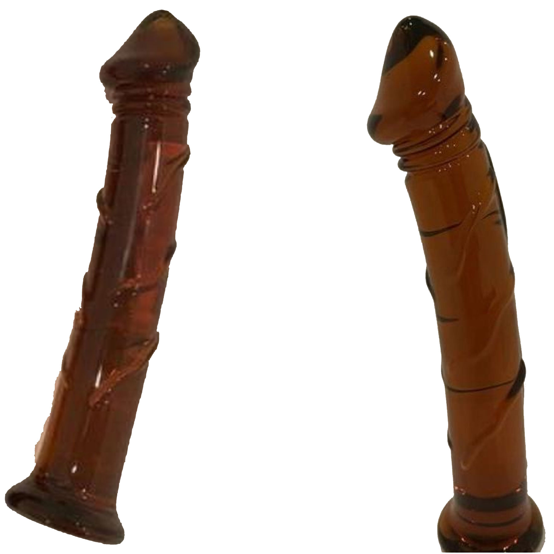 Kırılmaz Cam Damarlı Penis Anal Vajinal Kullanım 15.5 cm Boy x 2.8 cm Çap C-7540