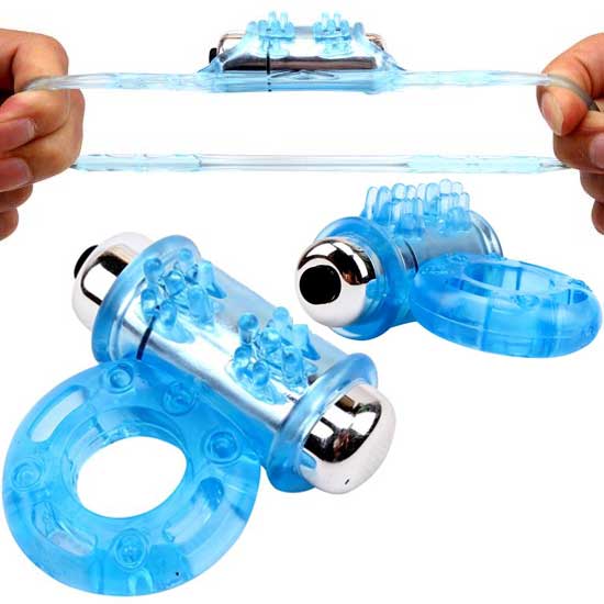 Get Lock Vibrating Bull Ring Titresimli Penis Yzg C-CH0021