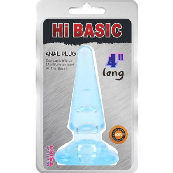 10.4 cm Boyunda 3.2 cm apnda Anal Tkac - Hi Basic Anal Plug C-CH3031