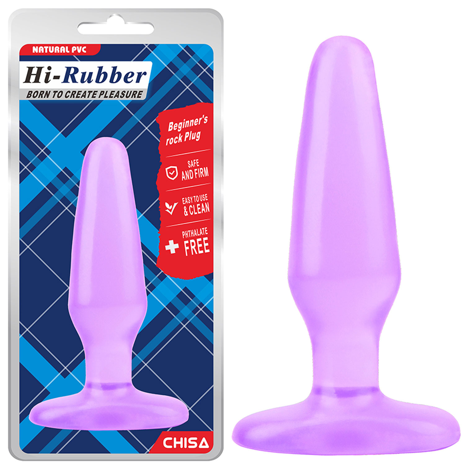 Hi-Rubber Jel Anal Plug 13.9 cm Boy 4 cm Çap C-CH7309