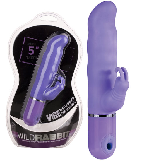 Wild Rabbit zel Klitoris Zevklendiricili 13 cm Tavsan Vibratr C-N1033M