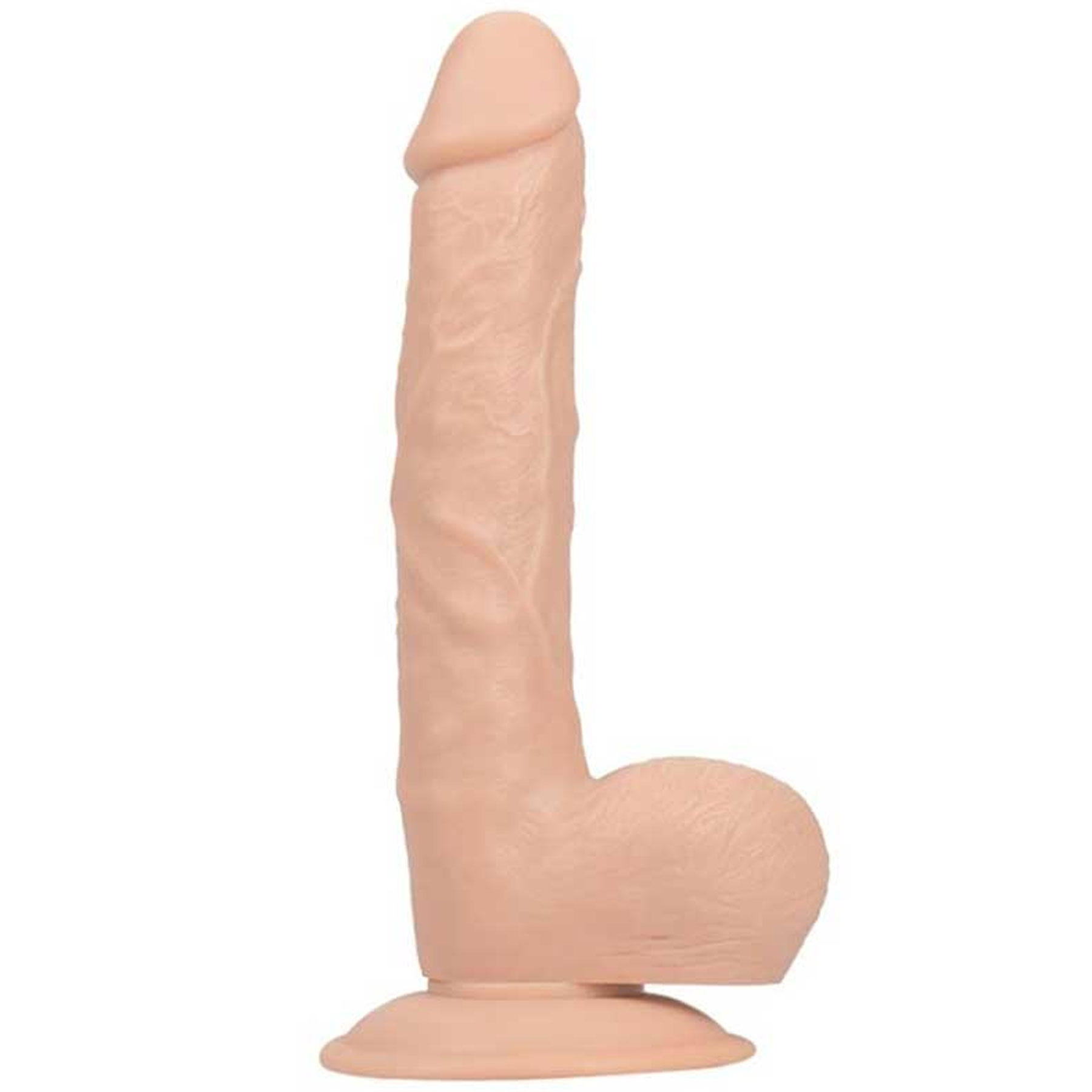 Noxxx Realistik Et Dokulu Testisli Vantuzlu 23 cm Dildo C-PX148