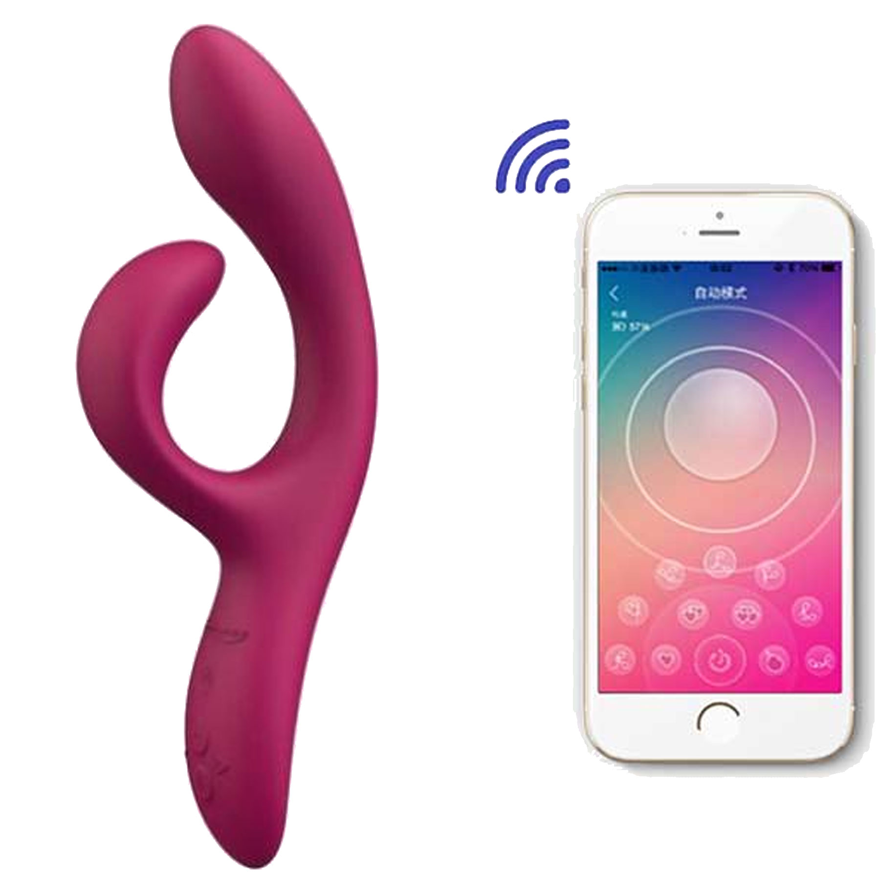 Telefon Kontroll We-Vibe Nova 2 Fuchsia Vibratr C-W031