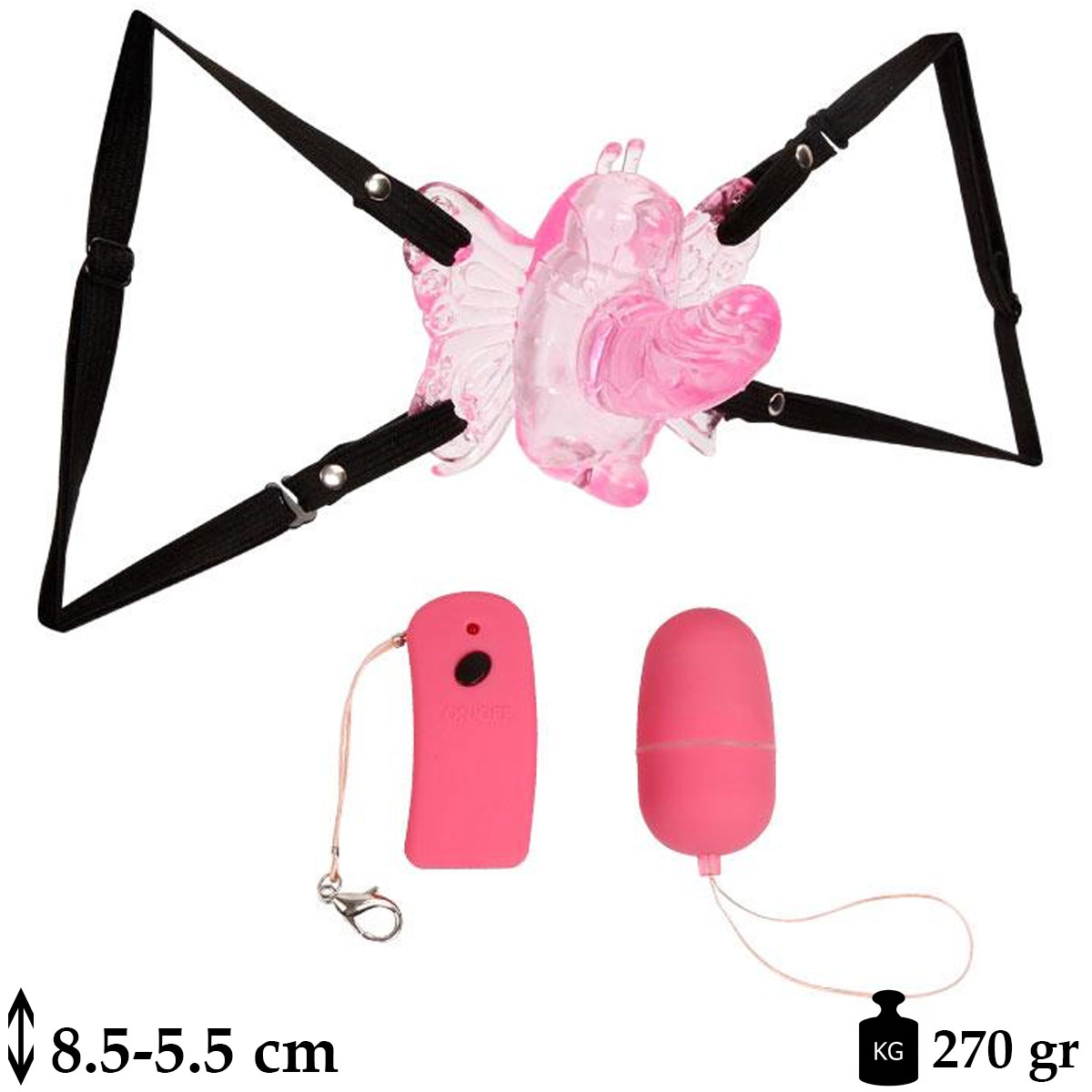 Butterfly Possession Kablosuz Uzaktan Kumandali Titresimli I amasiri Vibratr L-B1097