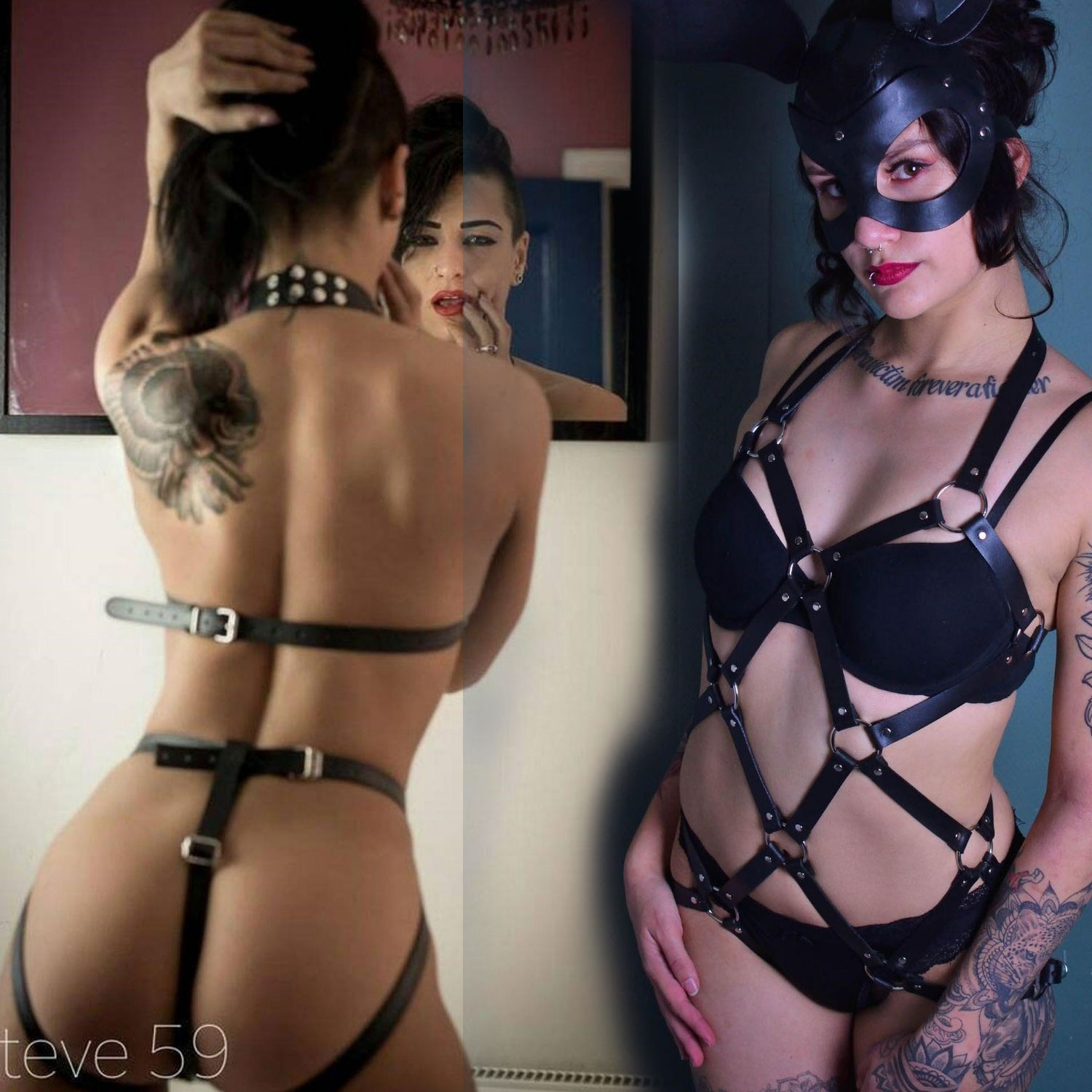 Fantezi Deri Kayistan BDSM Aksesuar Vonda-003