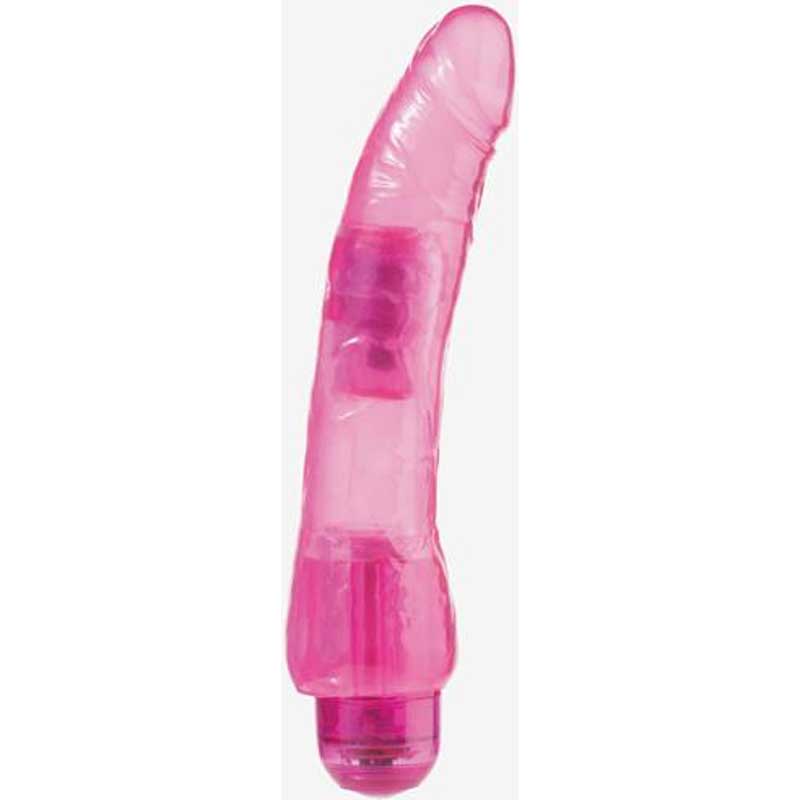 Pembe Renk 23 cm Jel Vibratr C-1166