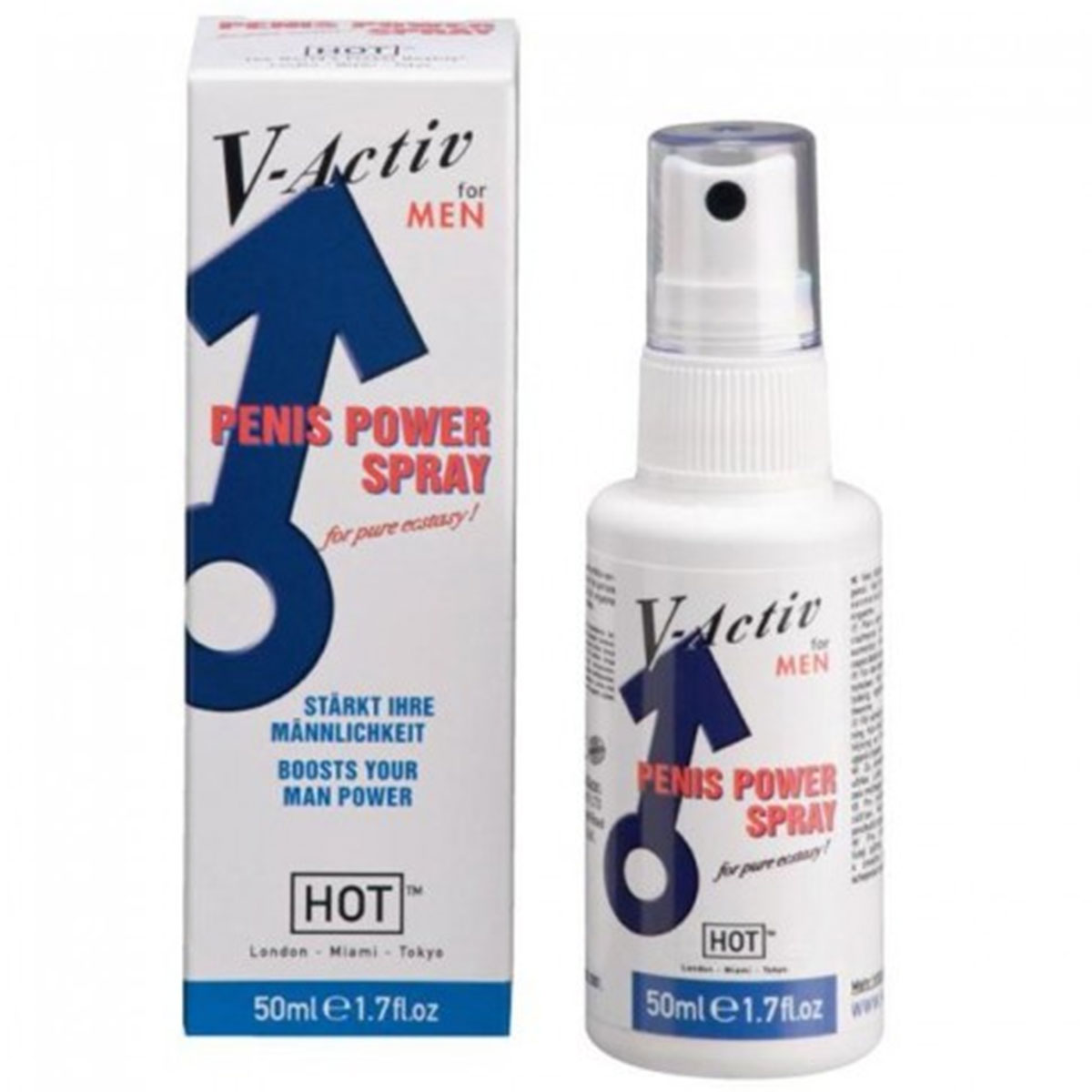 Hot V-Active For Man Power Spray C-1220S