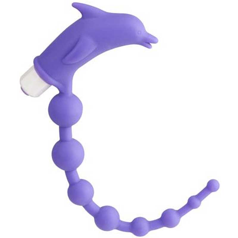 Cheerful Bead Titresimli Anal Kuyruk Mor C-1333