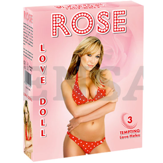 Rose Love Doll 3 İşlevli Şişme Kadın C-2024-R