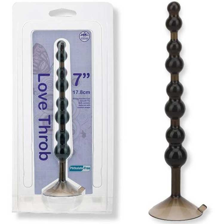 Love Throb 17.8 cm Boy Przsz Yumusak Malzeme Vantuzlu Orgazm Topu C-345