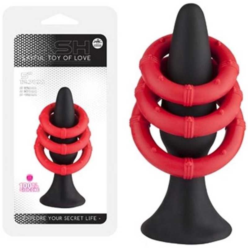 12.7 cm Anal Tika C-350 +HEDIYE 3 Adet Penis Halkasi