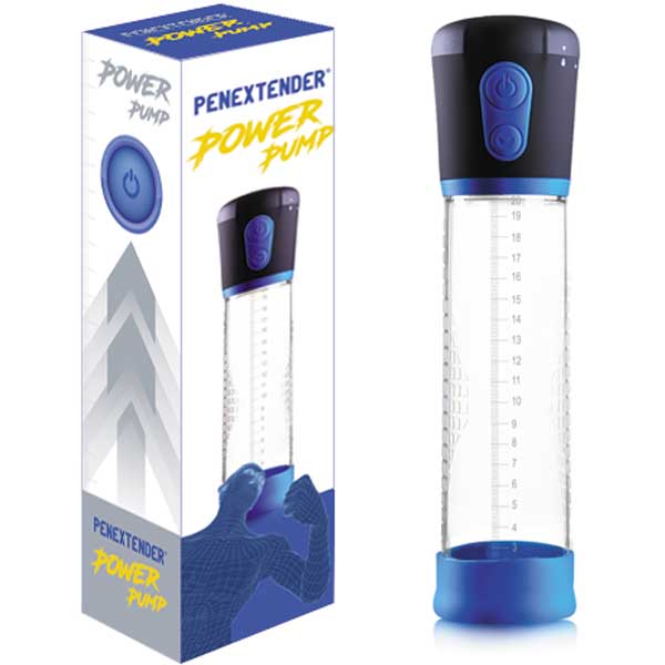 Power Pump - 20 cm Santim Dereceli Otomatik Vakumlama Yapan Penis Pompasi C-459