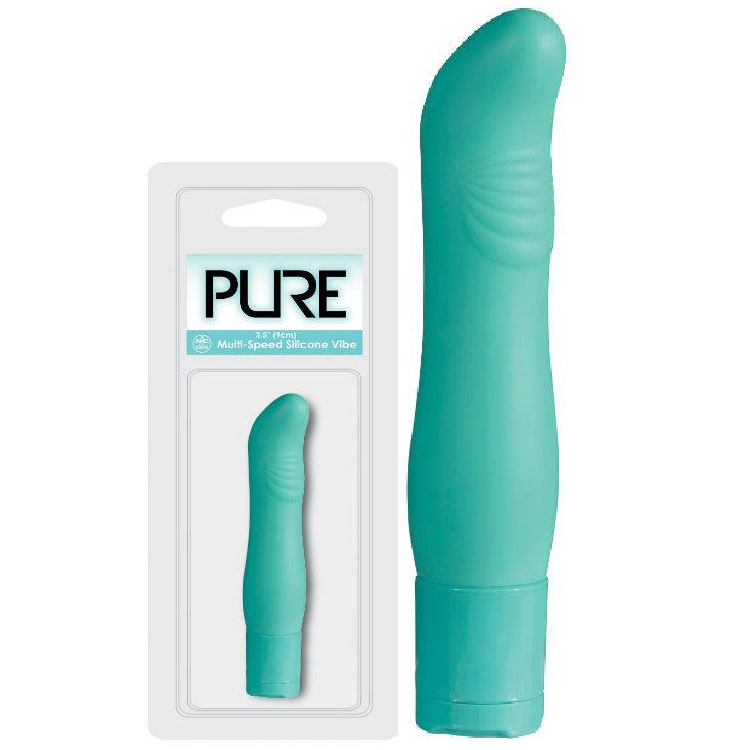 Pure Yesil Renk Modern 9 cm Silikon Vibratr C-749
