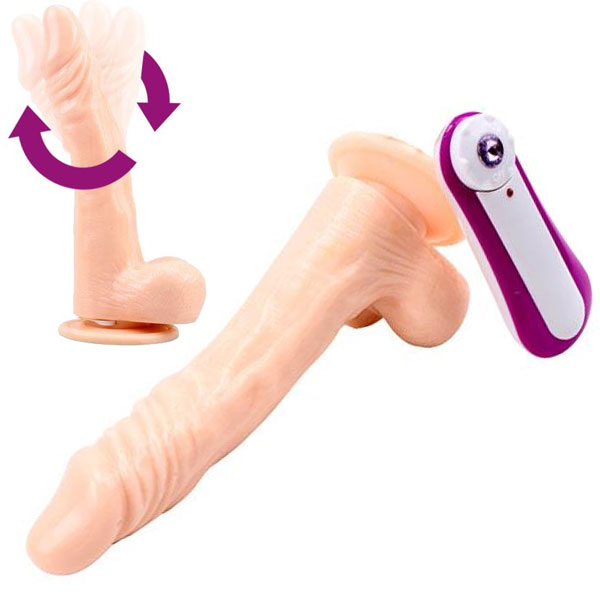 James Deen 21.5 cm Boy 3.9 cm ap Titresimli Swing Oynar Basli Su Geirmez Vantuzlu Testisli Gereki Realistik Penis C-CH7020