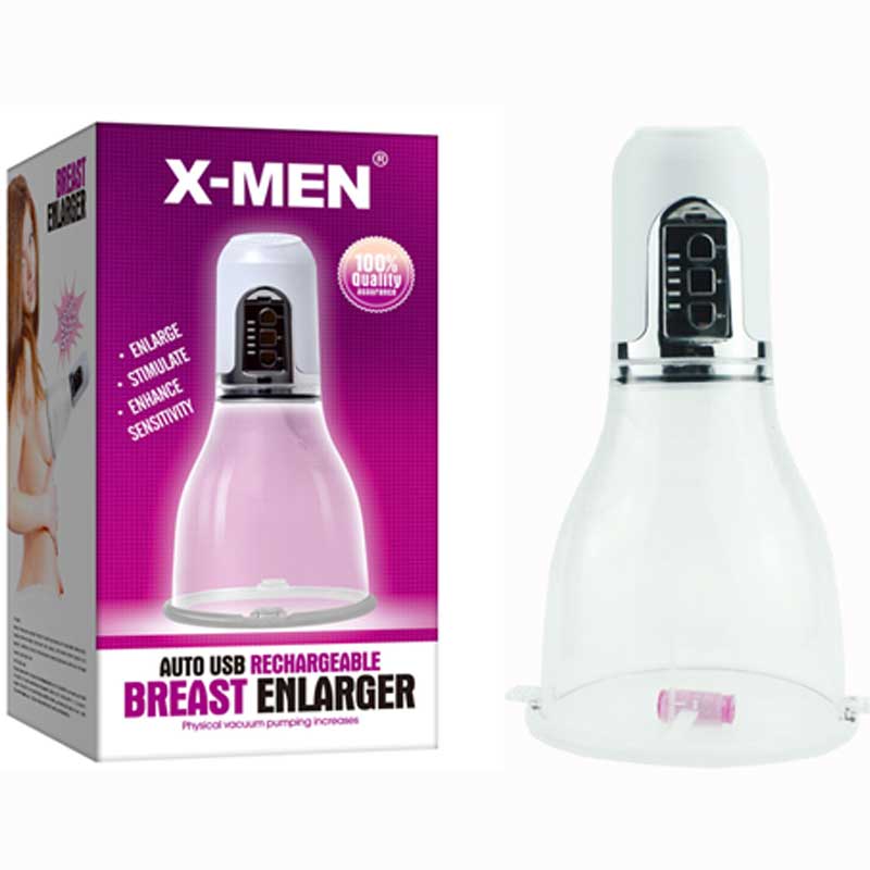 X-Men Breast Enlarger Şarjlı Göğüs Pompası C-LM4008
