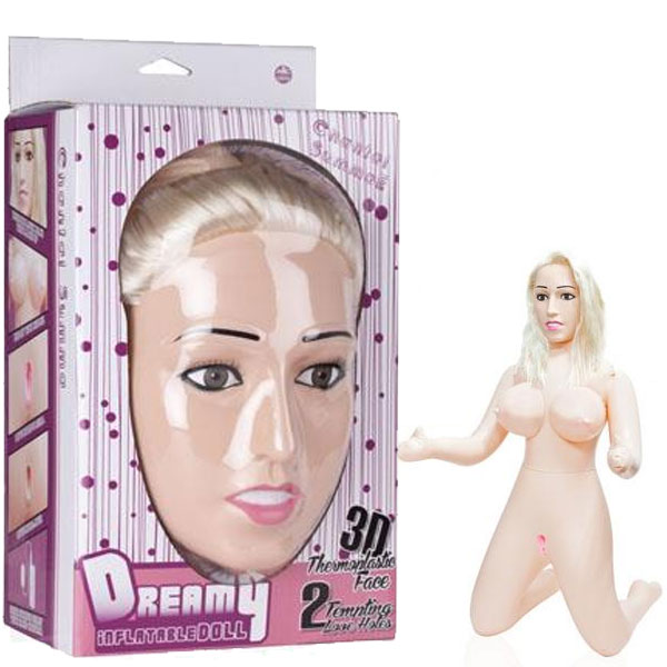 Chantal Summae Sex Doll 3D Yz Sarisin Uzun Sali Makyajli Titresimli 2 Islevli Bakire Sisme Kadin C-N2009