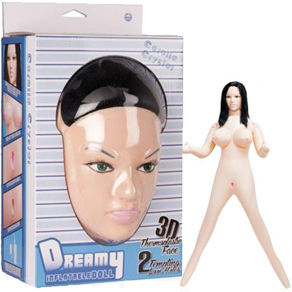 Corella Crystal Sex Doll 3D Yüz Siyah Uzun Saçlı Makyajlı Titreşimli 2 İşlevli Bakire Şişme Kadın C-N2010