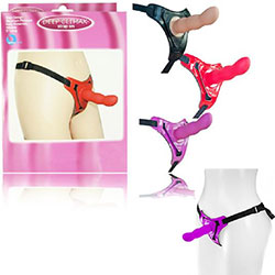 Deep Climax Strapon 15 cm Boy 3 cm Çap İçi Dolu Protez Penis L-92002