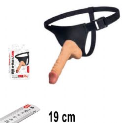 Henry's Strapon 19 cm Boy Ten Rengi Damarli Ii Dolu Realistik Belden Baglamali Takma Penis AL-LS-036-BLS