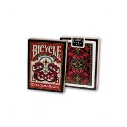 Bicycle Dragon Back Red Kırmızı Poker İskambil Oyun Kartı Kağıdı
