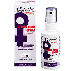 Hot V-Activ Stimulation Spray For Woman Vajina Spreyi 50 ml C-1232S