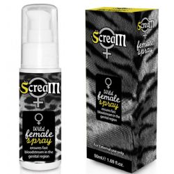 Scream Bayan Genital Bölge Spreyi 50 ml C-1549 vajina sıkılaştırıcı daraltıcı sprey