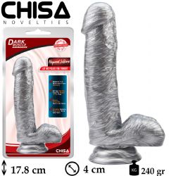 Heywood Jablome Vantuzlu 4 cm Çap 17.8 cm Boyunda Et dokulu Suni Penis C-CH7206