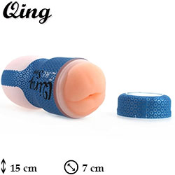 Qing Shery Oral Girisili Mastrbatr 15 cm Boy 7 cm ap C-8077M