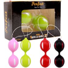 10.3 cm Boy 3.7 cm apinda Zevk & Kegel Egzersiz Topu - Black Mont C-CH0018