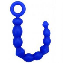 Bendy Beads 24.6 cm Boncuklu Anal Zevklendirici - Mavi | C-CH3030