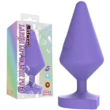 MsSweet 11 cm Boy 4.6 cm ap Kalpli Tutmal Yumuak Dokulu Anal Plug C-CH3054