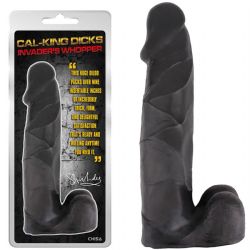 Cal-King Dicks 36.2 cm boy 7.6 cm çap Dev Zenci Penisi C-CH7316