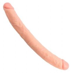 32.5 cm Boyunda 3.5 cm Çap Kalınlığında Ladybro Love Çift Taraflı Dildo C-CH7813