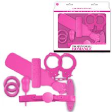 Çiftler İçin 8 Parça Fetiş Set / Romance - Pembe C-N9003