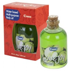 Lovejoy Elmalı Su Bazlı Seks Masaj Yağı 50 ml | Elma Aromasıyla Hafifletici Bakım