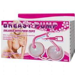 Breast Pump Tetik Mekanizmalı Büyütücü 2 li Göğüs Büyütme Pompası L-B1010