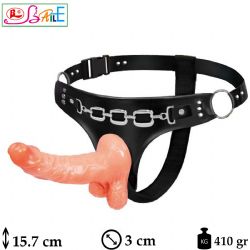 Ultra Passionate Harness 15.7 cm Boy 3 cm Çap Realistik Belden Bağlamalı Takma Penis L-B1047