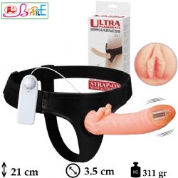 Ultra Passionate Harness 21 cm Boy 3.5 cm ap 9 cm Uzatmal Vajina Girili Strapon L-B1084